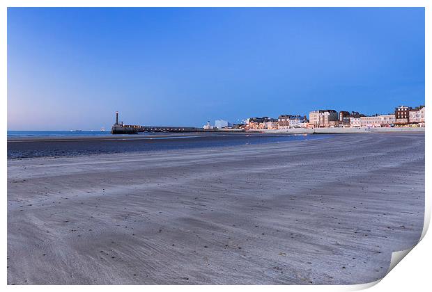 Margate Sands Print by Ian Hufton