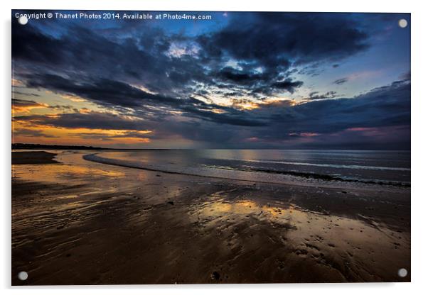 Striking sunset Acrylic by Thanet Photos