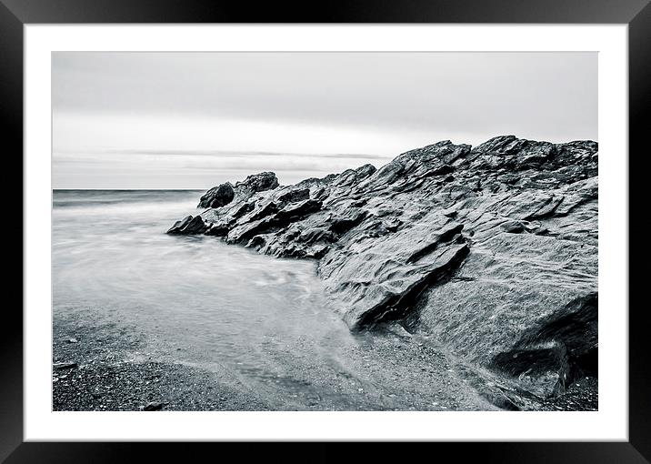The Rock Framed Mounted Print by David Martin
