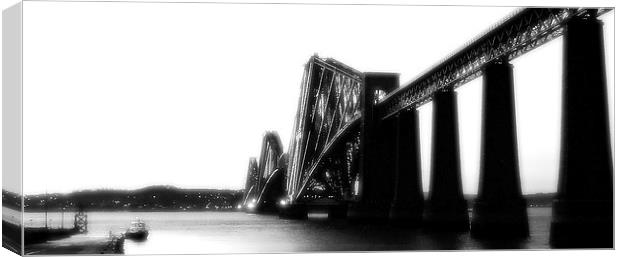 Forth Rail Bridge Scotland Canvas Print by Kevin Dobie