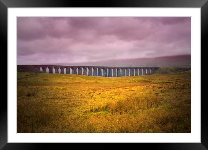Ribblehead Viaduct Framed Mounted Print by David Hare