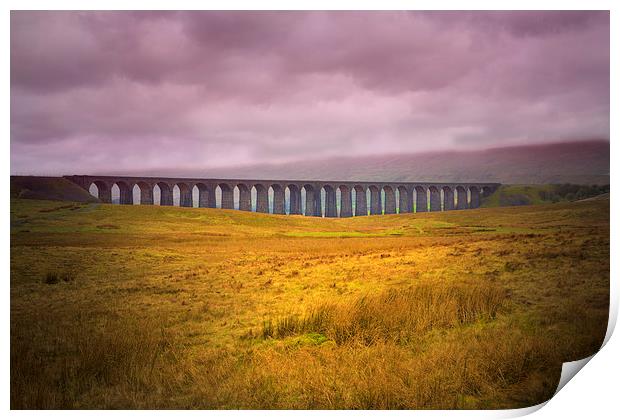 Ribblehead Viaduct Print by David Hare