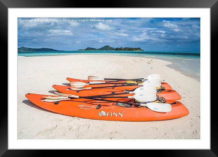 South Seas Fun Framed Mounted Print by Graham Prentice