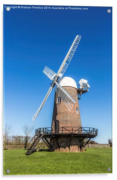 Wilton Windmill Acrylic by Graham Prentice