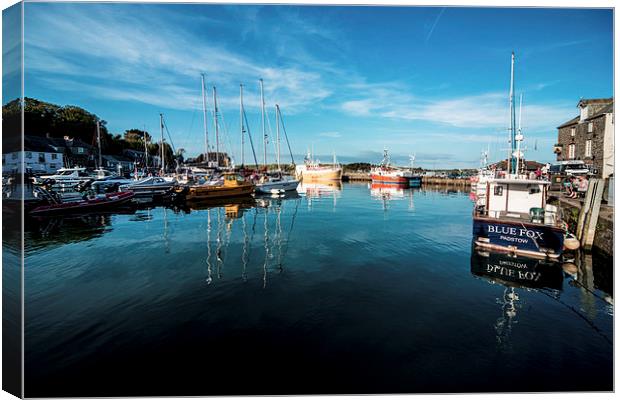 Padstow Harbour Canvas Print by Rob Hawkins