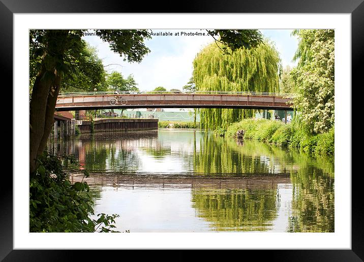 Jarrold Bridge Norwich Framed Mounted Print by Jordan Browning Photo