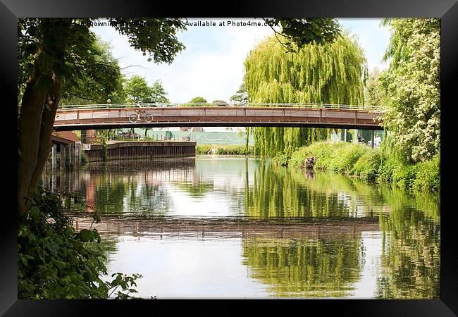 Jarrold Bridge Norwich Framed Print by Jordan Browning Photo