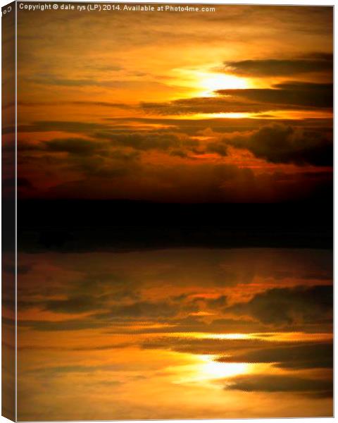 highland light-sunset Canvas Print by dale rys (LP)