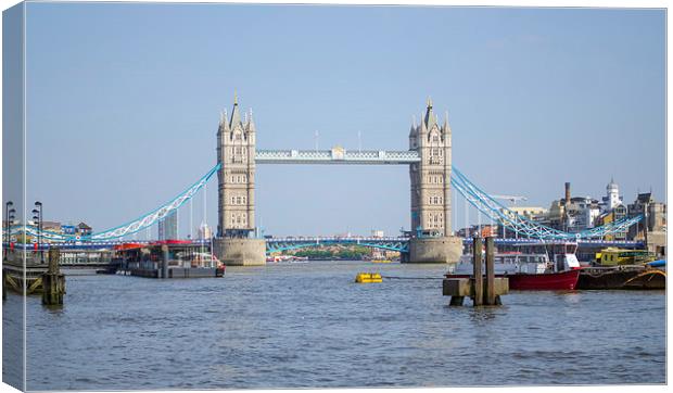 Tower Bridge Canvas Print by LensLight Traveler