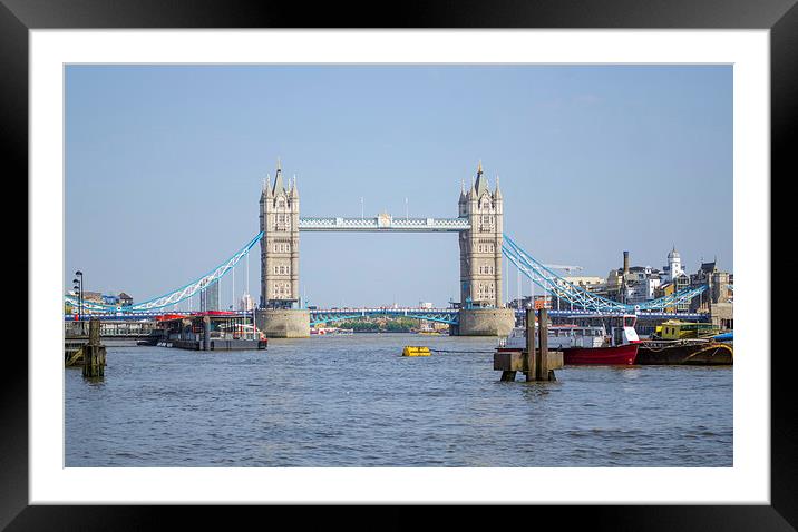 Tower Bridge Framed Mounted Print by LensLight Traveler