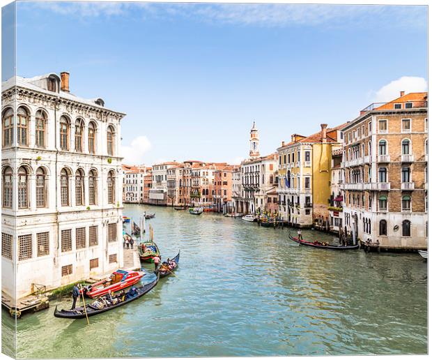 Grand Canal Canvas Print by Gary Finnigan