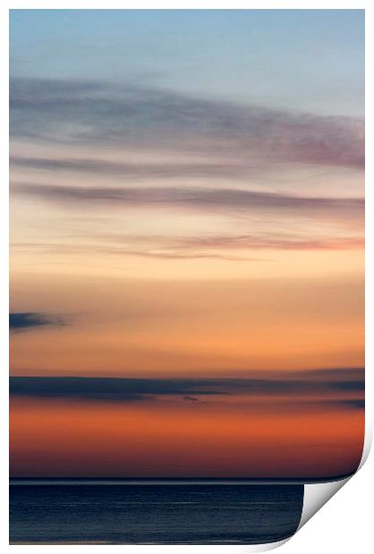 A Mesmerizing Sunrise at Craster, Northumberland. Print by Robert Murray