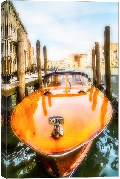 Water taxi Canvas Print by Gary Finnigan