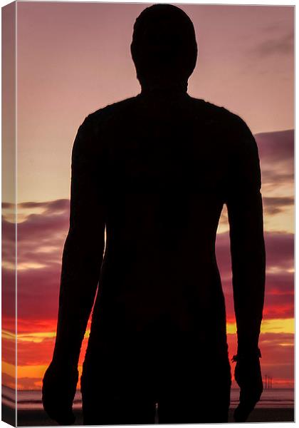 Iron Man at sunset Canvas Print by Jason Wells