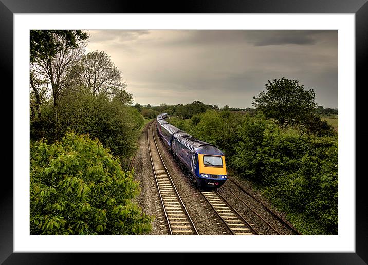 Willand HST Framed Mounted Print by Rob Hawkins