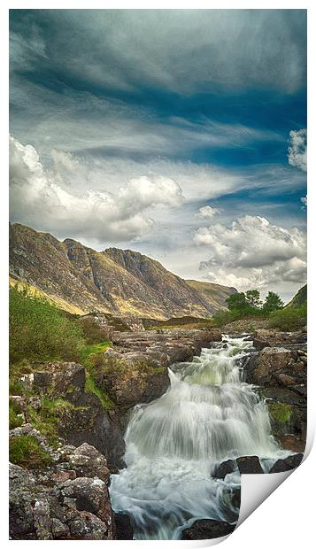 River Coe Print by Geo Harris