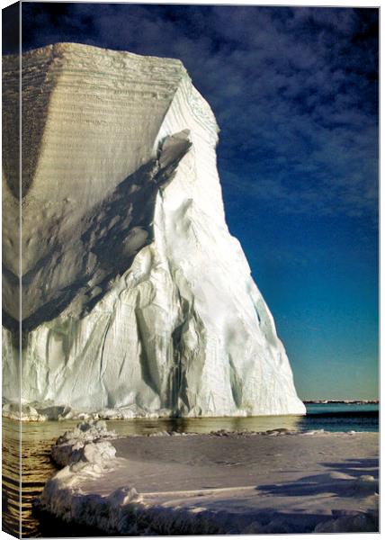 Magnificant Iceberg, Cape Roget, Antarctica Canvas Print by Carole-Anne Fooks