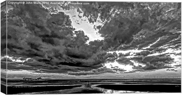 The Storm Canvas Print by John Wain