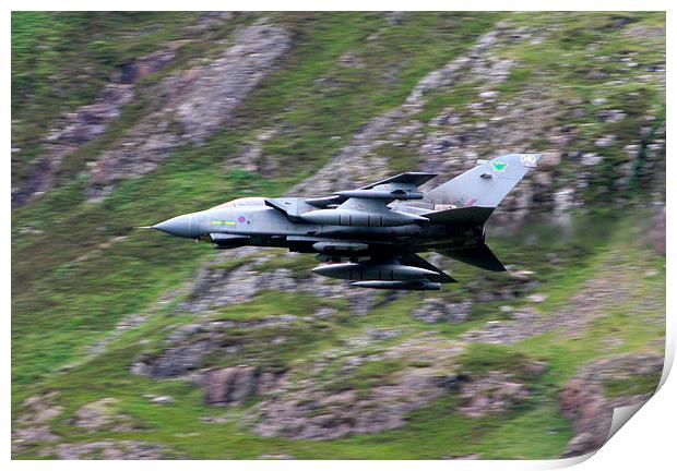 RAF Tornado Low Level Print by Peter Struthers