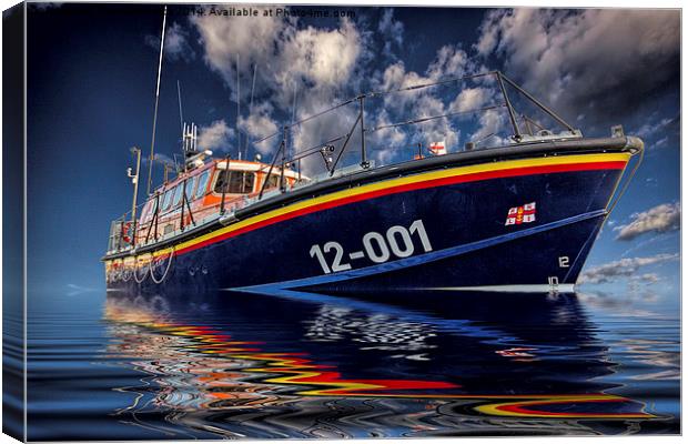Lifeboat Canvas Print by Thanet Photos