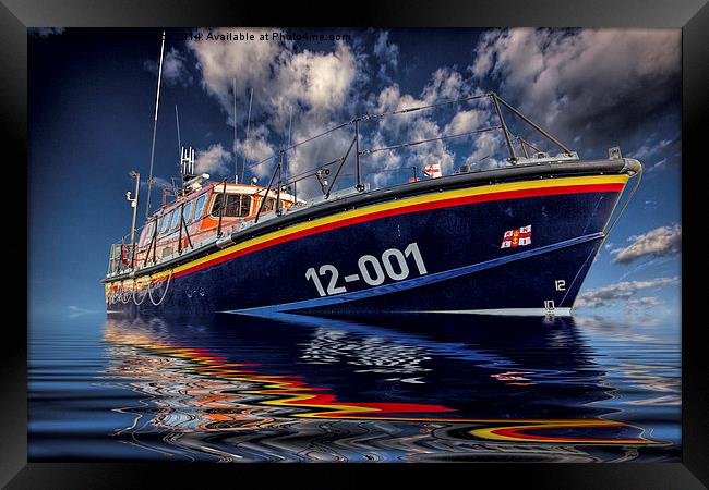 Lifeboat Framed Print by Thanet Photos