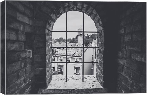 A view from the castle Canvas Print by Chiara Cattaruzzi