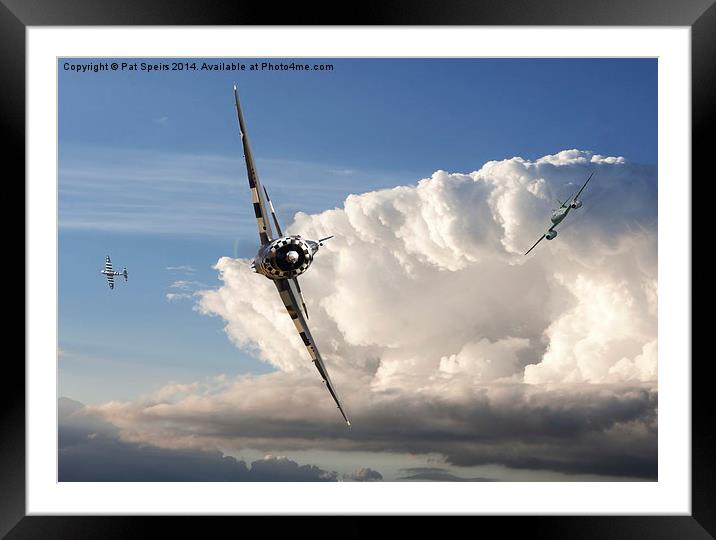 The Perched advantage Framed Mounted Print by Pat Speirs