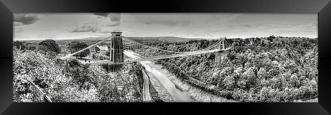 Bristols Clifton Suspension Bridge Framed Print by Steven Jasper