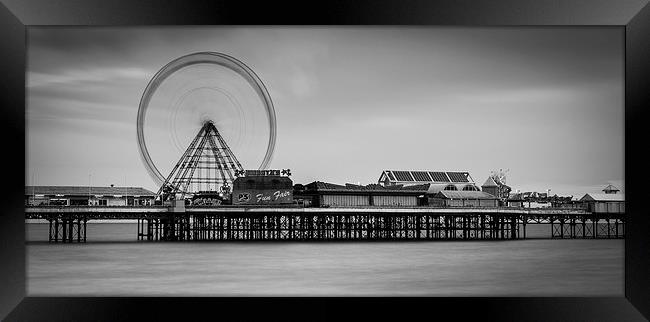Central Pier, Blackpool Framed Print by Jason Wells