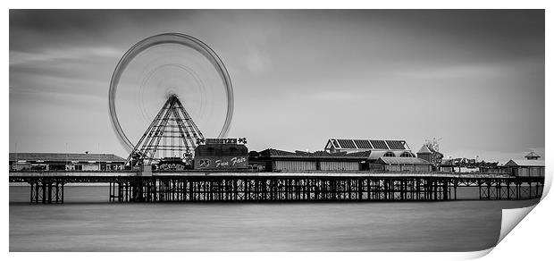 Central Pier, Blackpool Print by Jason Wells