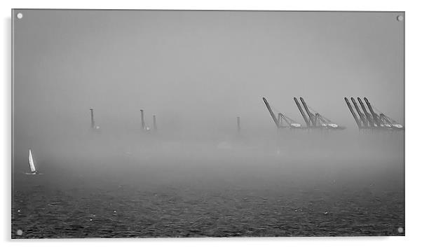 Emerging from the Mist Acrylic by matthew  mallett