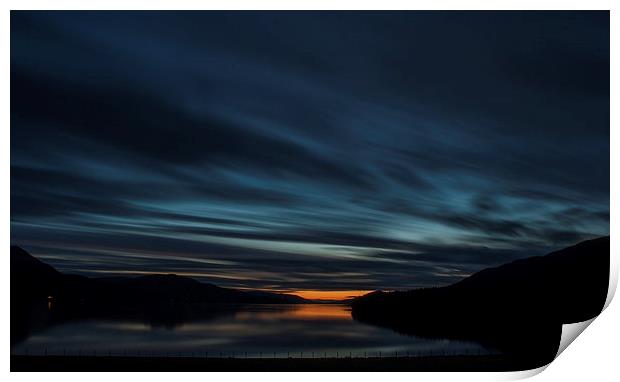 Skye Sunset Print by Shaun Devenney