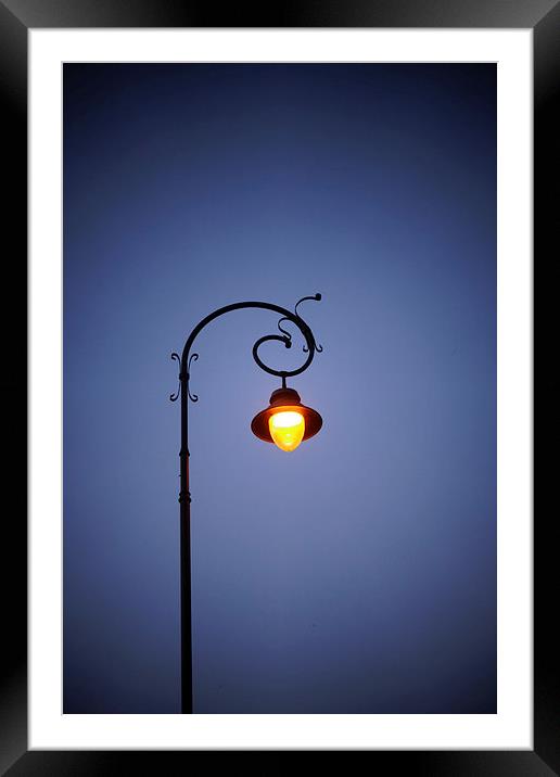 The Public Lamp I Framed Mounted Print by Vasilis D.
