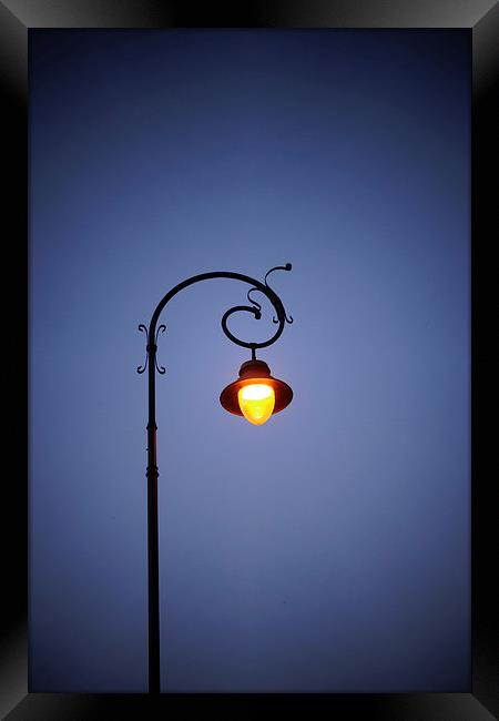The Public Lamp I Framed Print by Vasilis D.