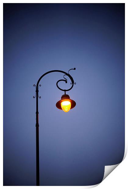 The Public Lamp I Print by Vasilis D.