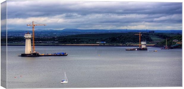 New Forth Crossing - 17 May 2014 Canvas Print by Tom Gomez