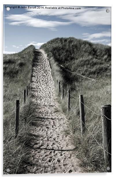 The Path Acrylic by John Barratt