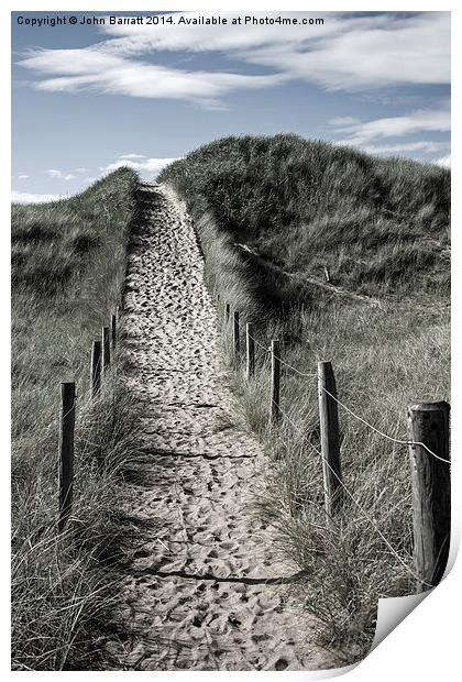 The Path Print by John Barratt