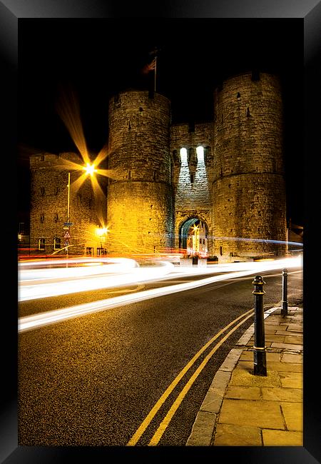 Canterbury - Westgate Towers Framed Print by Ian Hufton