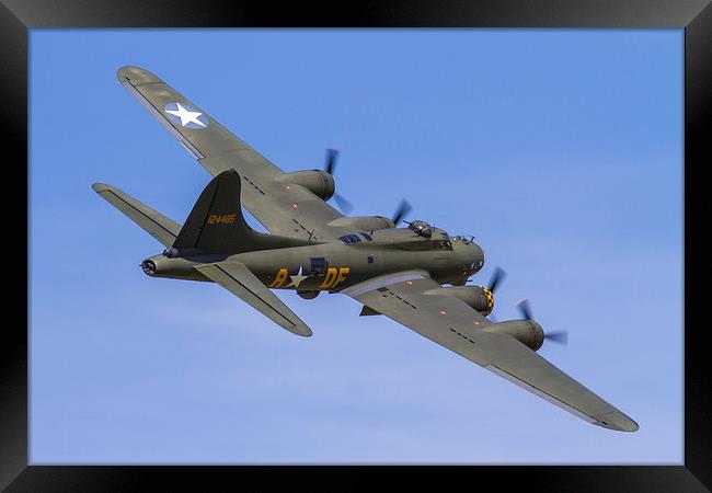 B17 Memphis Belle Framed Print by Oxon Images