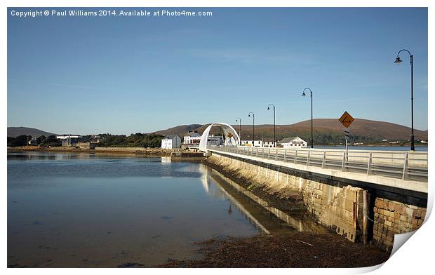 The New Achill Bridge Print by Paul Williams