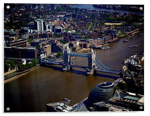 Tower Bridge Acrylic by Sean Foreman