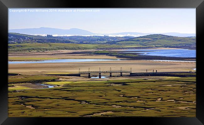 The Mulranny Causeway Framed Print by Paul Williams