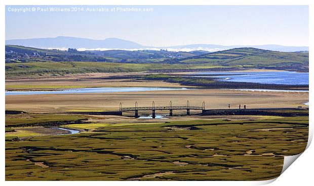 The Mulranny Causeway Print by Paul Williams