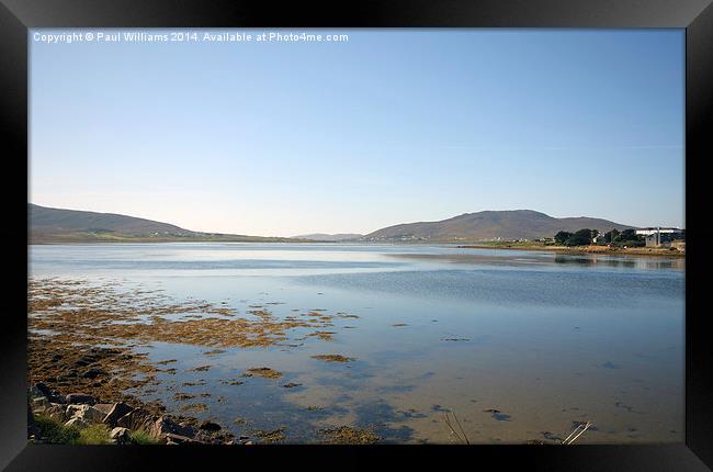 Achill Sound Framed Print by Paul Williams