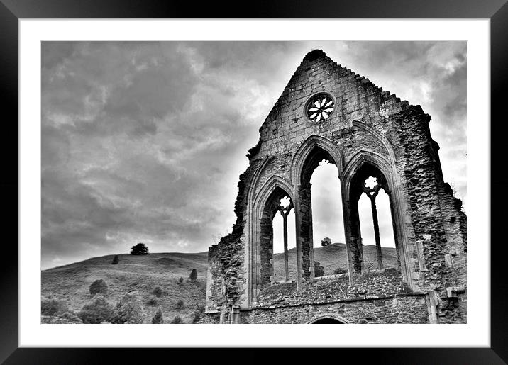 Valle Crucis Abbey Framed Mounted Print by David Berrisford