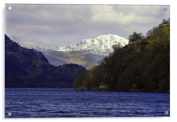JST3033 Benn Oss &Loch Lomond Acrylic by Jim Tampin