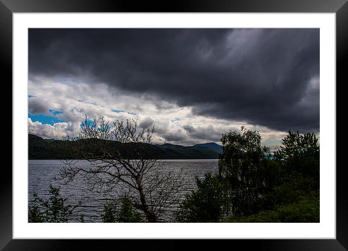 View of Loch Ness, Scotland Framed Mounted Print by Christina Helliwell