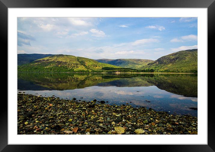 Loch Linhe, Scotland Framed Mounted Print by Christina Helliwell