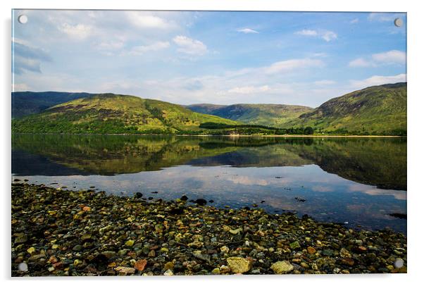 Loch Linhe, Scotland Acrylic by Christina Helliwell